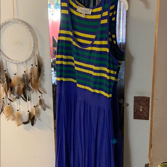 🌻🌻Francescas tank top striped short dress - Picture 3 of 5